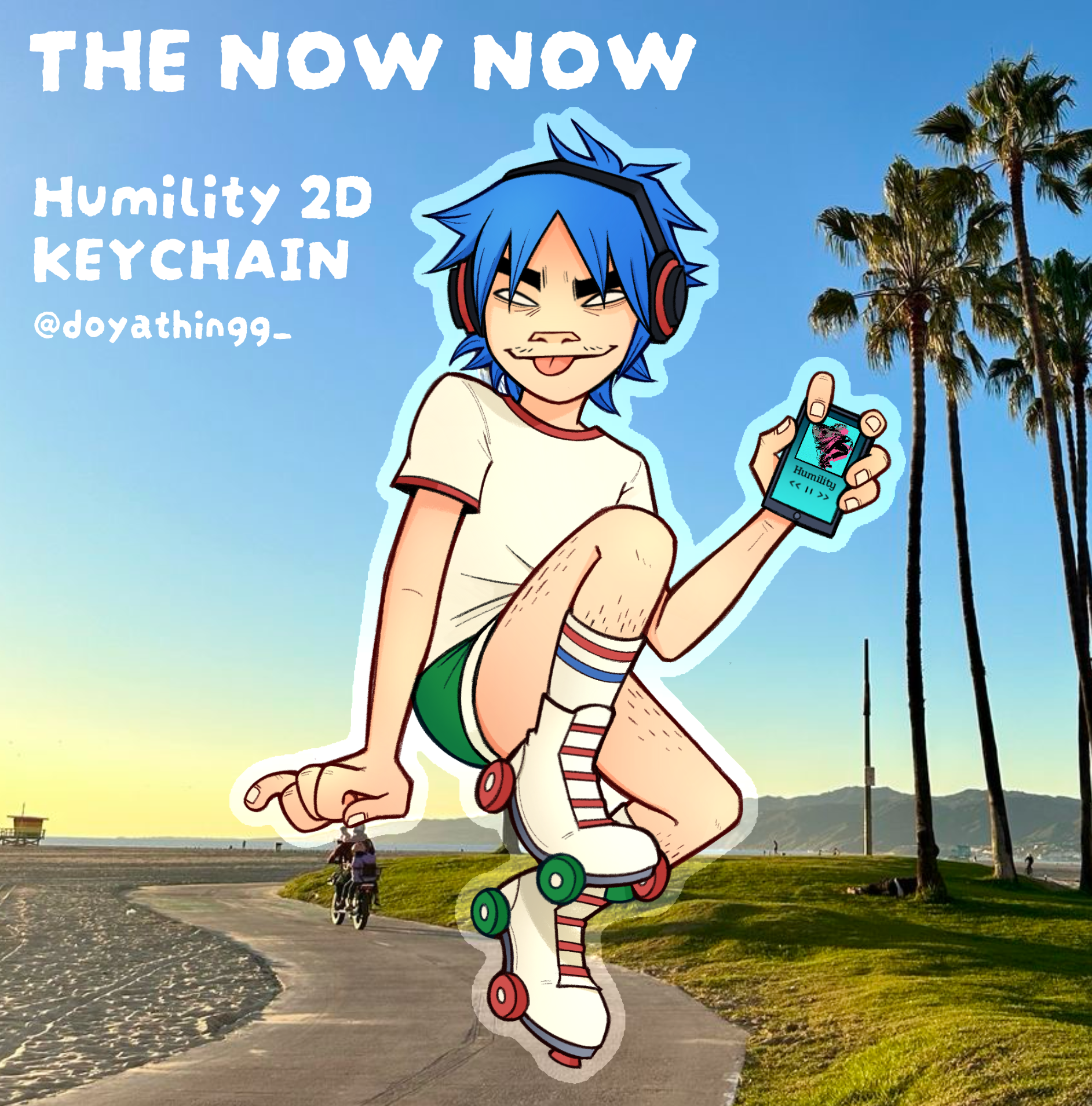 Humility 2D (The Now Now) Keychain