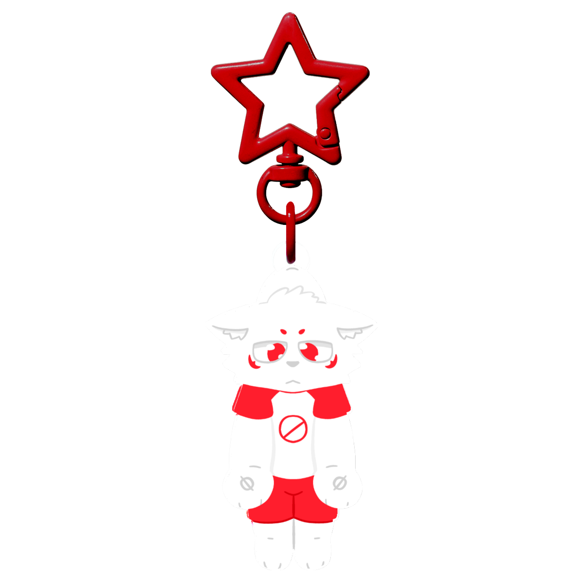 Erika Utomo Full Bleed Acrylic Keychain