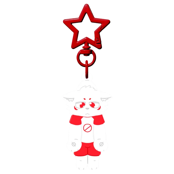 Erika Utomo Full Bleed Acrylic Keychain
