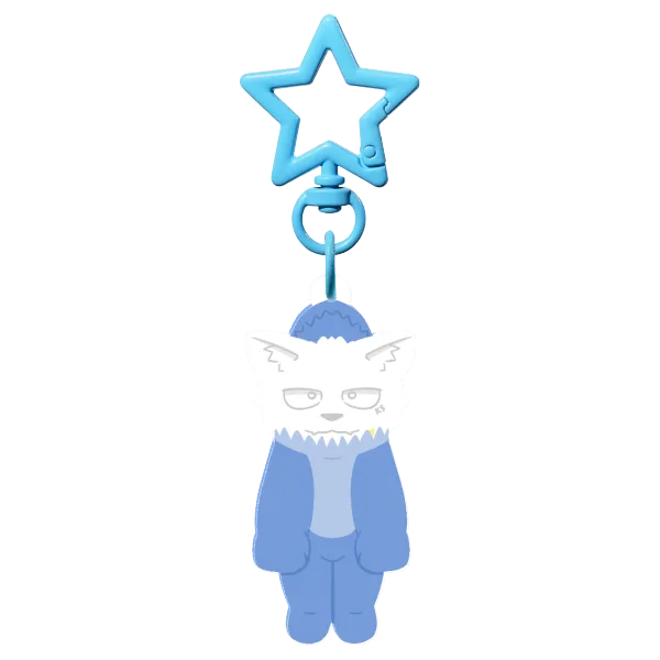 Tobii Agustin Full Bleed Acrylic Keychain