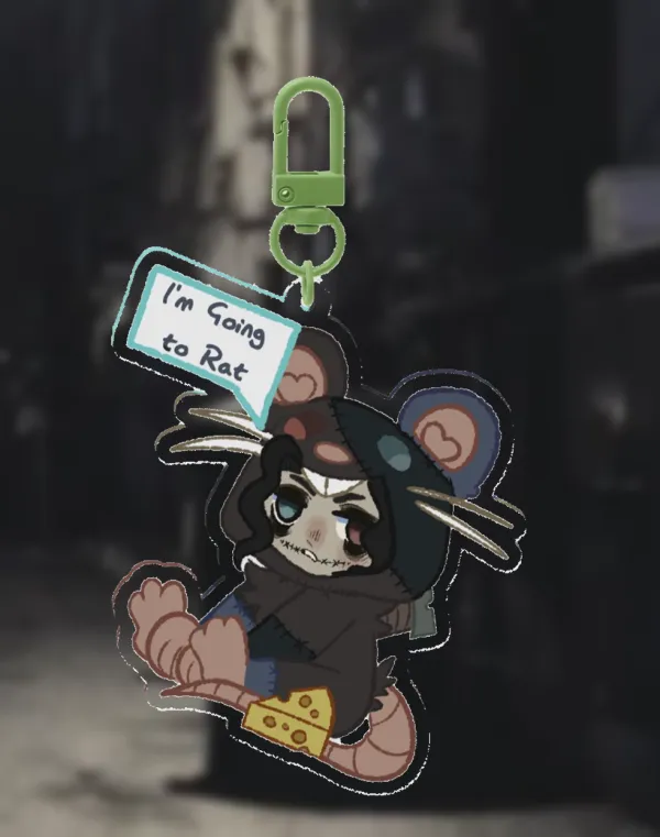 Victor Deadlock Keychain (Rat Time)