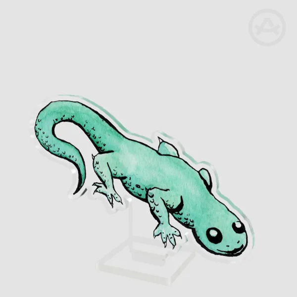 Cute Salamander Acrylic Standees
