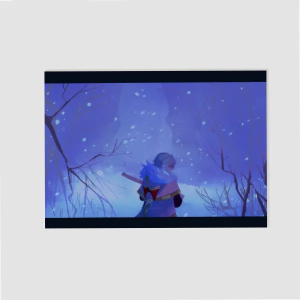 Hunt - Alyosha A5 print