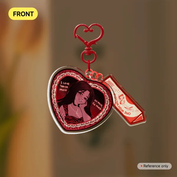 Nikki Freeman + One wish willow Acrylic 2-Piece Keychain