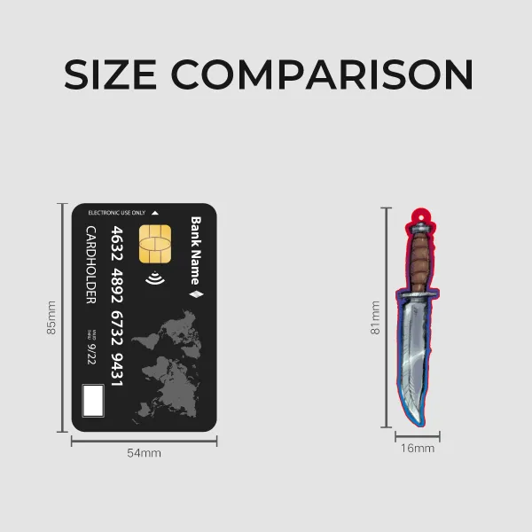 knife keychain