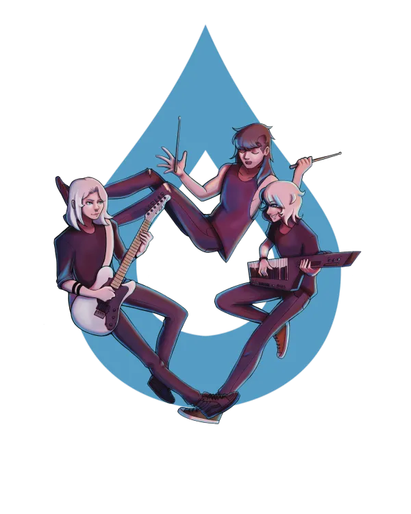 Young Medicine Triple Insert Acrylic Standee