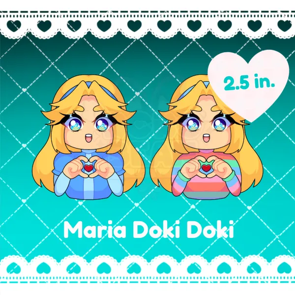 ♥ Maria Doki Doki Keychain ♥