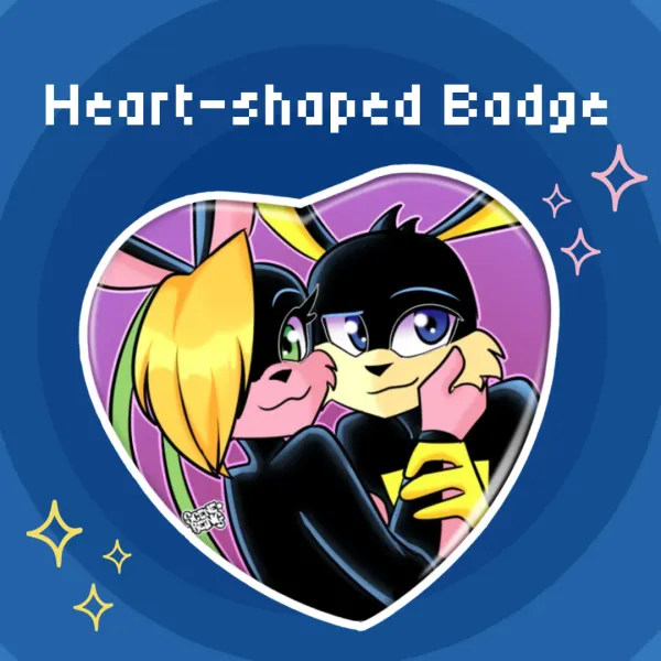 AceLexi Heart Badge