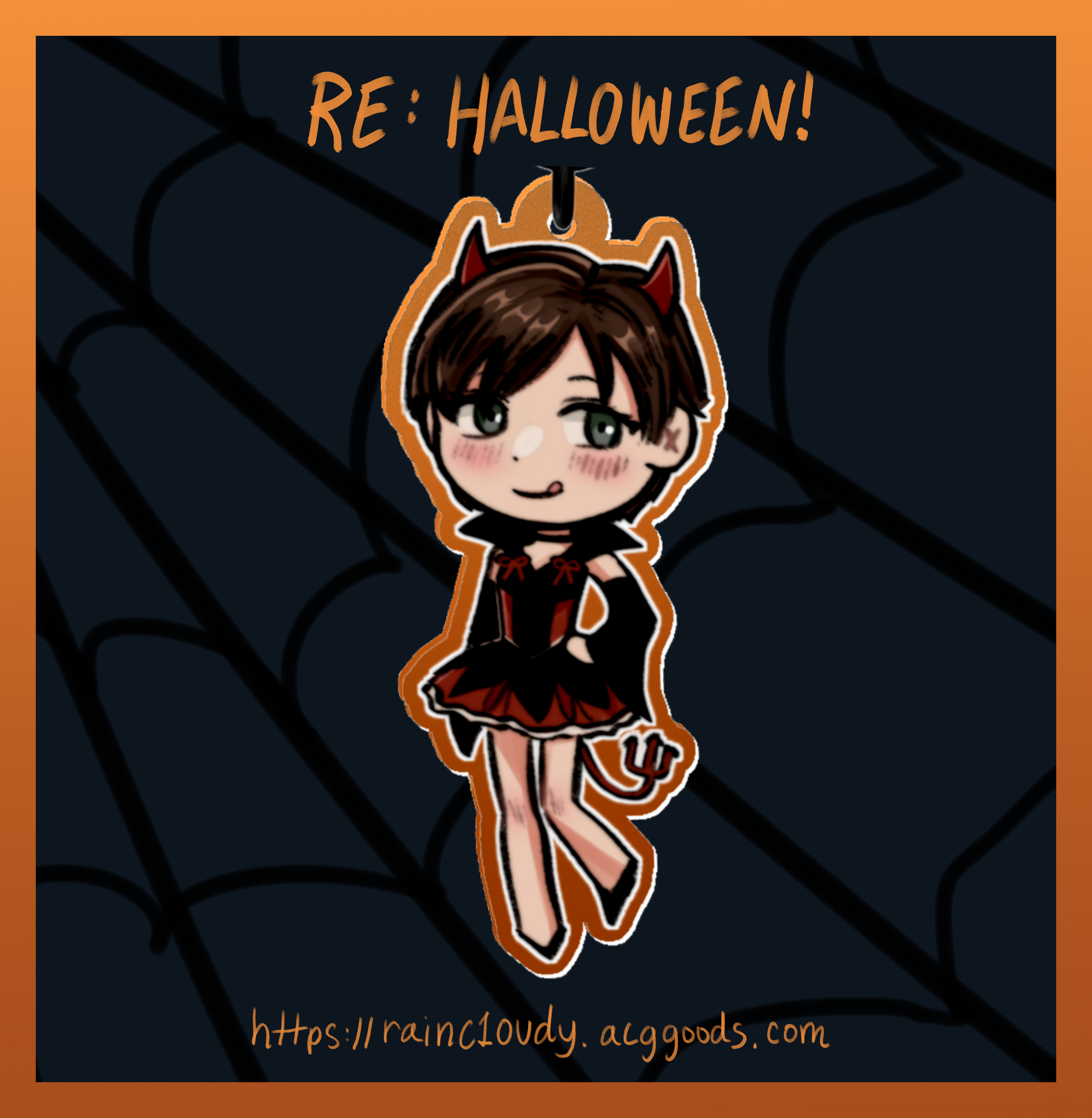 Rebecca Chambers Halloween Keychain