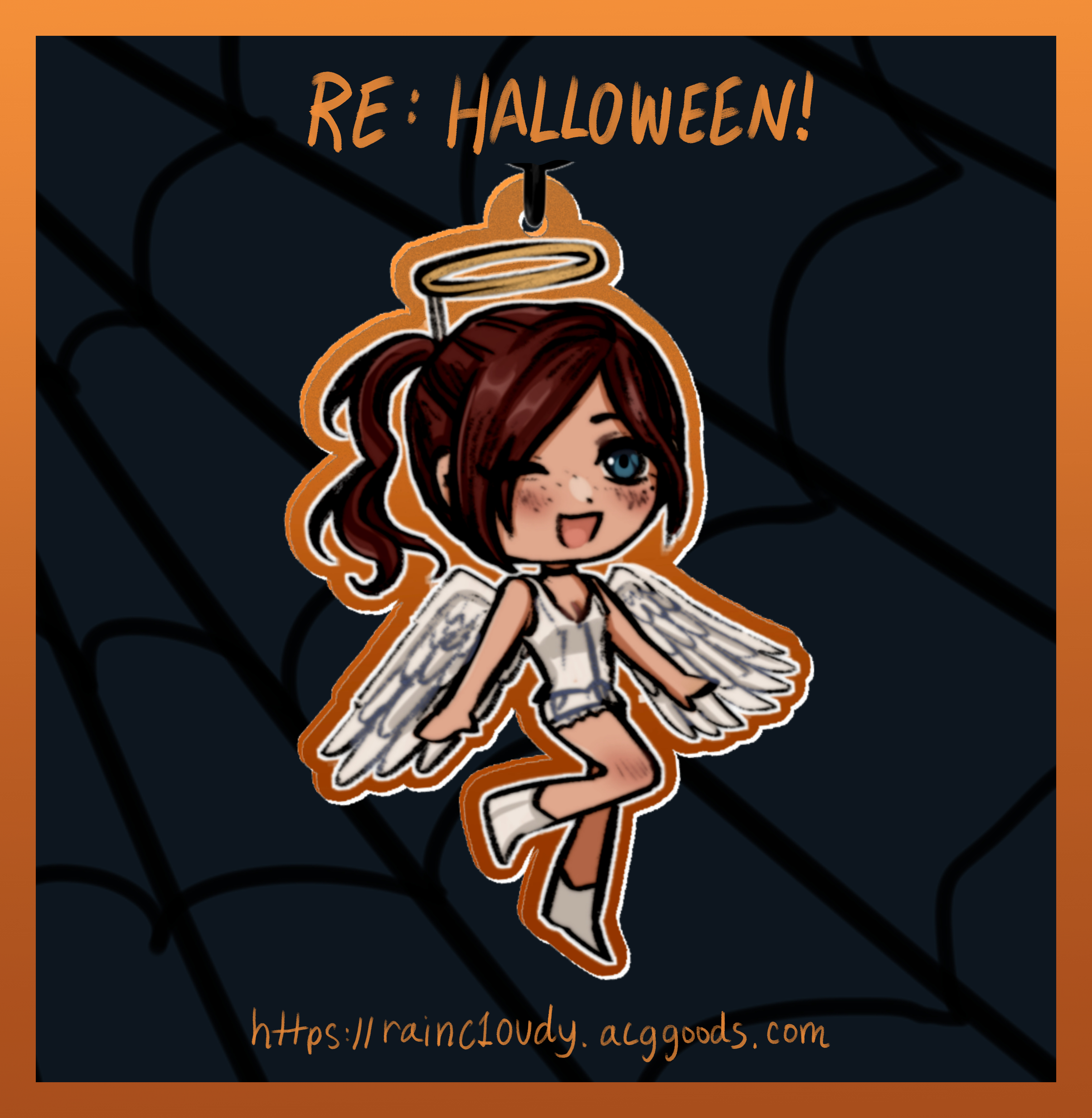 Claire Redfield Halloween Keychain