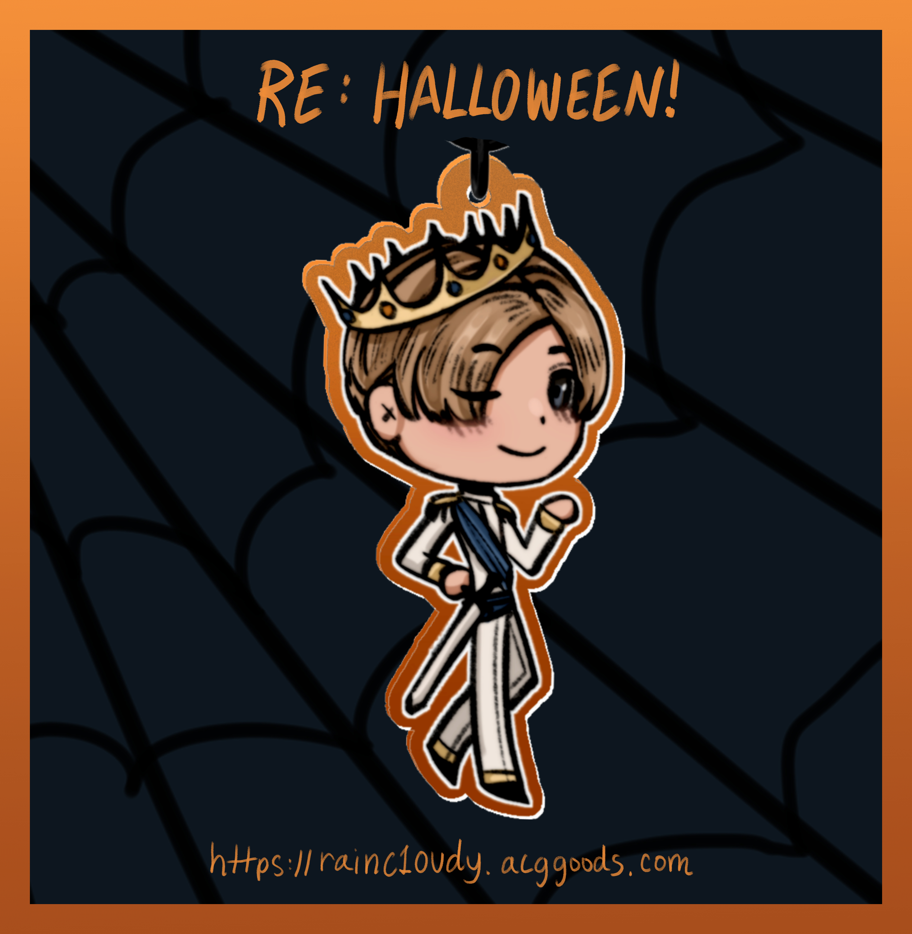 Leon Kennedy Halloween Keychain