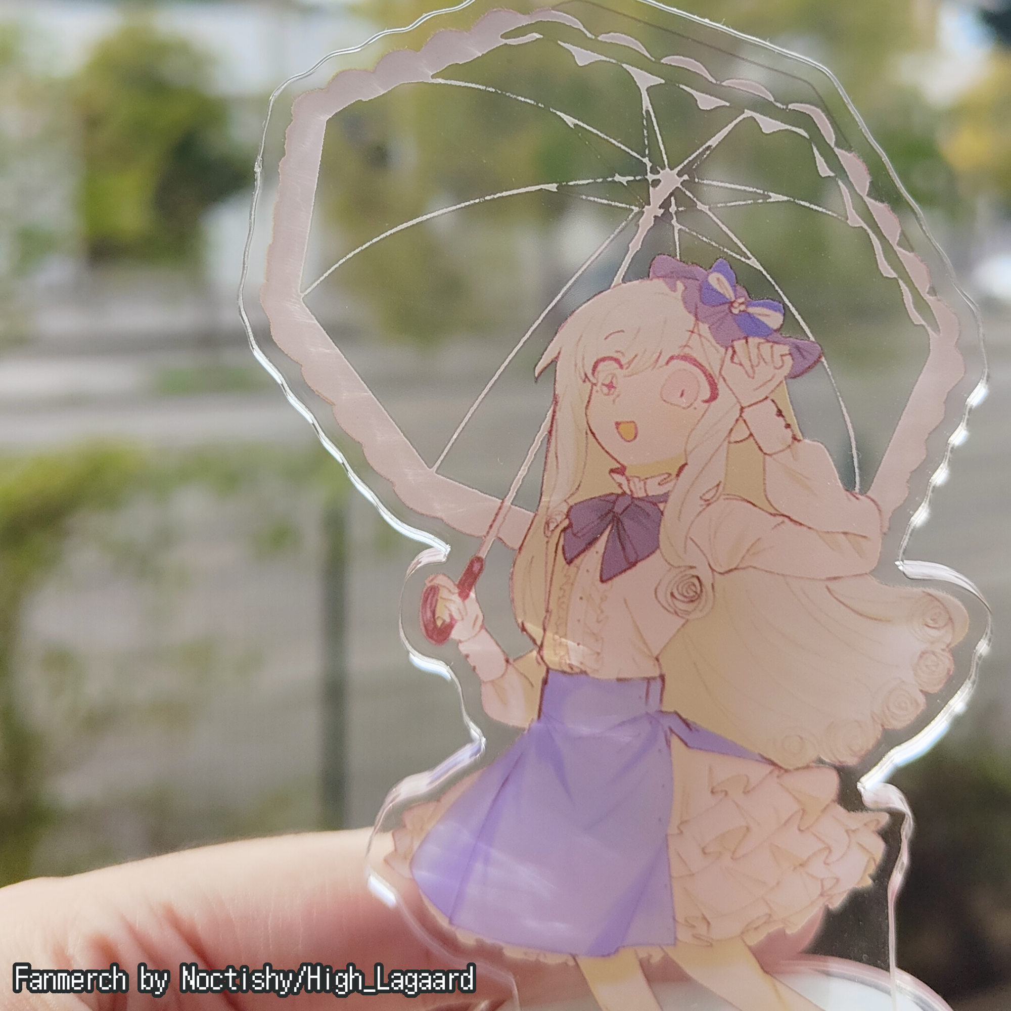 Clione (Claire) Myosotis acrylic standee
