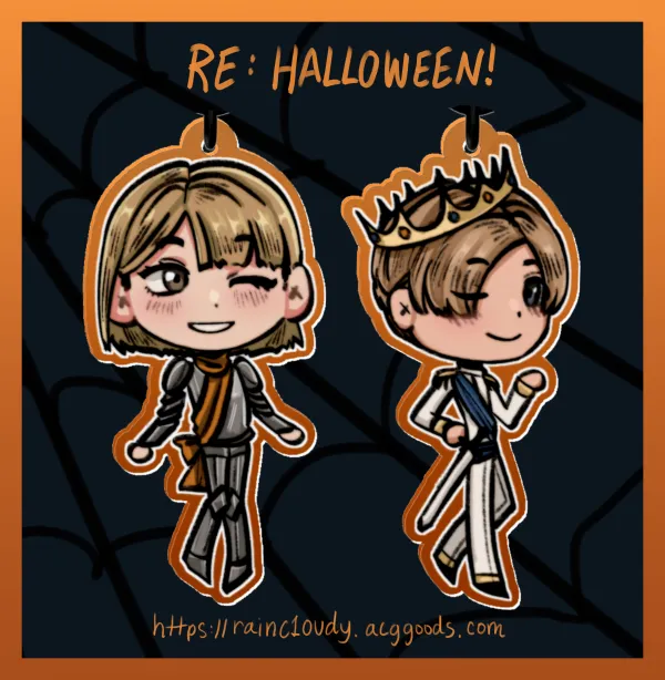 Leshley Halloween Keychain Set