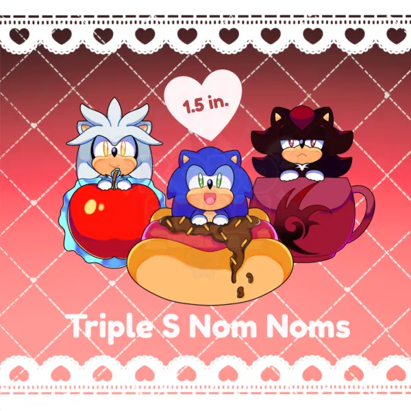 ♥ Triple S Nom Noms Bundle Keychains ♥