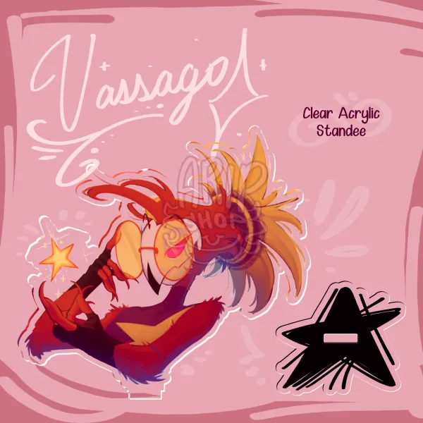 Vassago | Clear Acrylic Standees