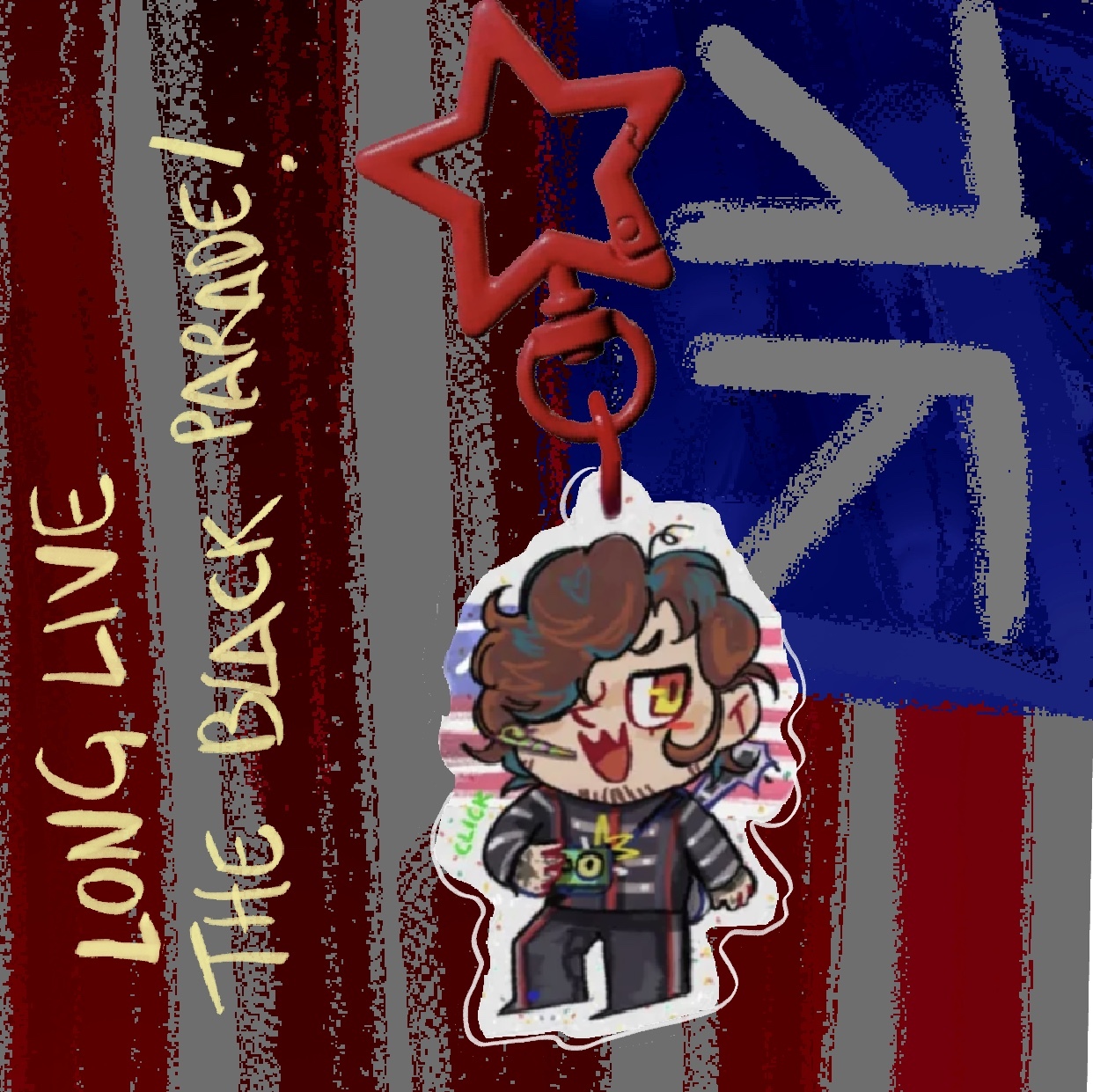 Frank Iero Draag | My Chemical Romance charm
