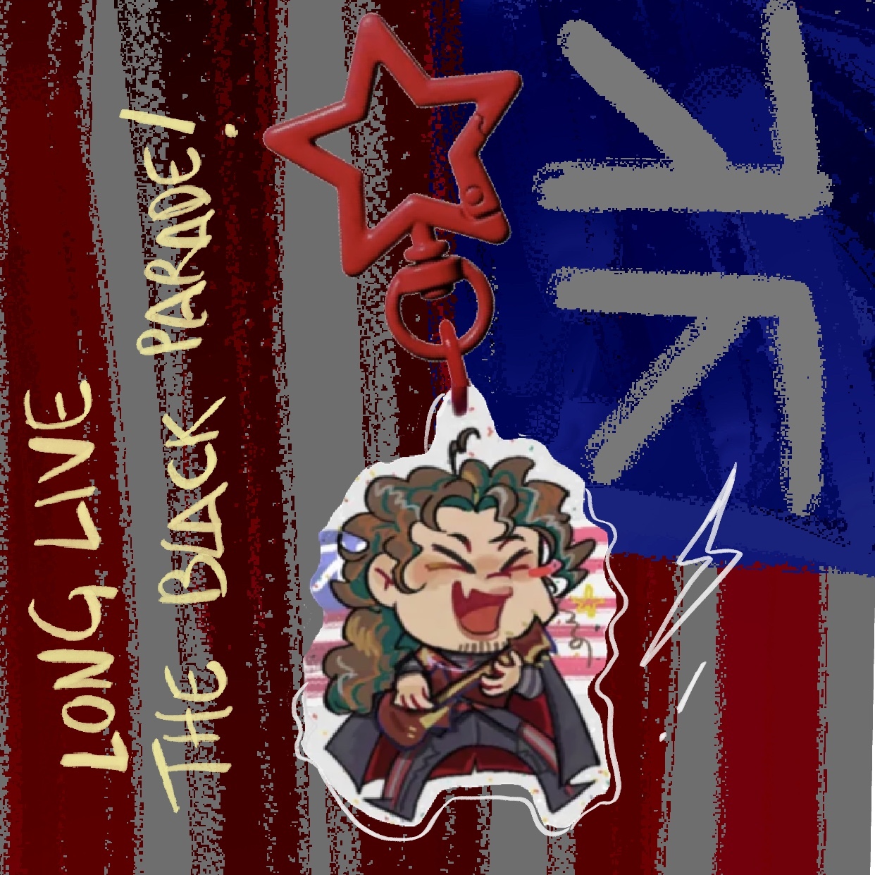 Ray Toro Draag | My Chemical Romance charm