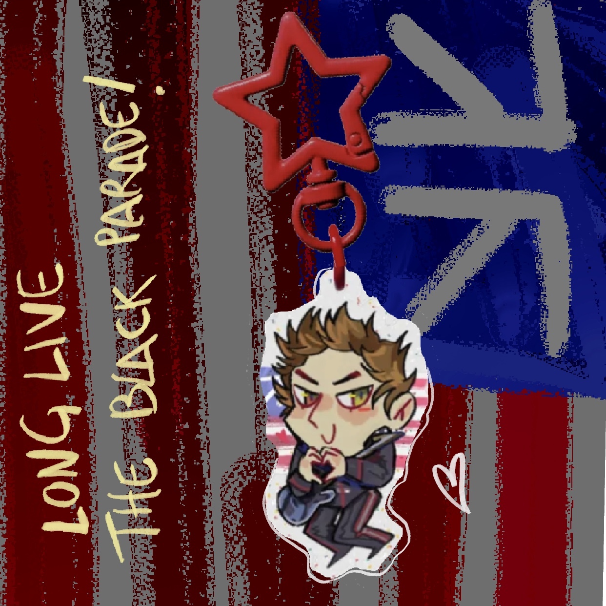 Mikey Way Draag | My Chemical Romance charm
