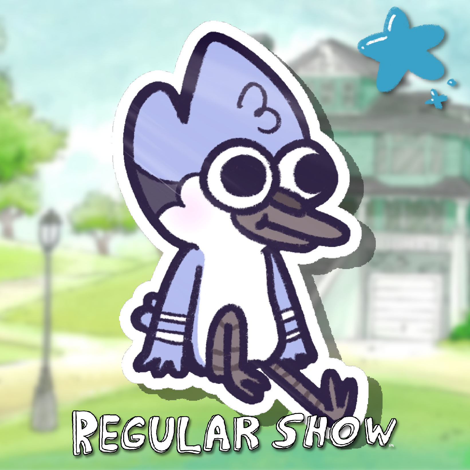 Baby Mordecai Sticker