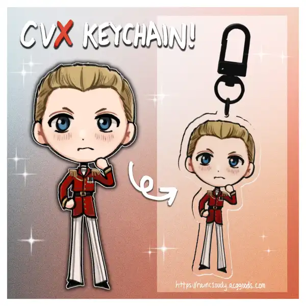 Alfred Ashford CVX Keychain