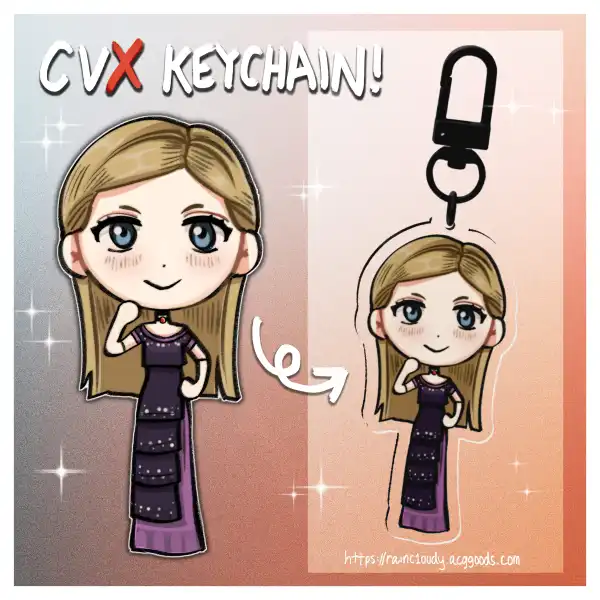 Alexia Ashford CVX Keychain
