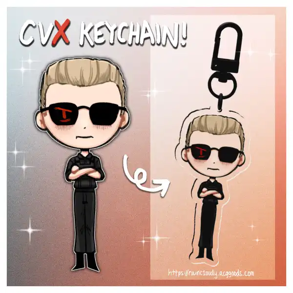 Albert Wesker CVX Keychain