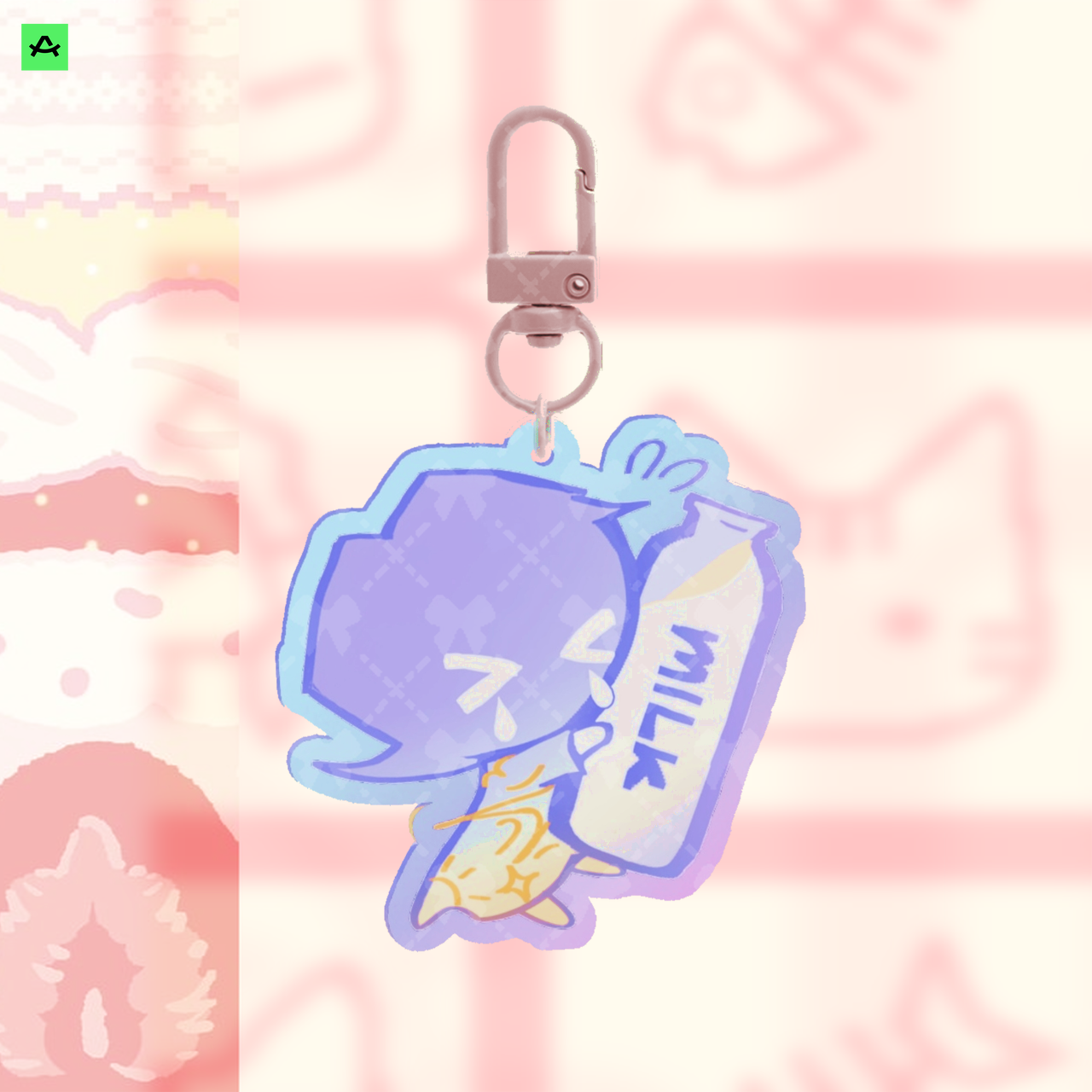 Milk! - Feargeyt6774 Keychain
