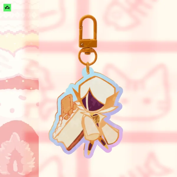 Cheesecake! - Conzercheez Keychain