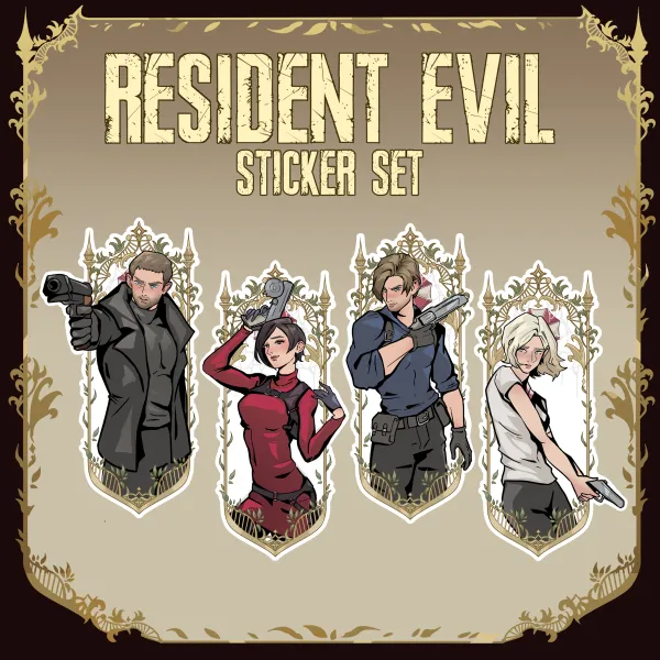 Resident Evil Stickers Set 1