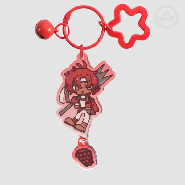 Raspberry Dakota connecting charm