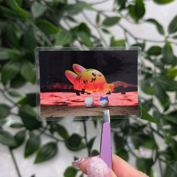 End of Evangelion Clear 2.5" Vinyl Sticker