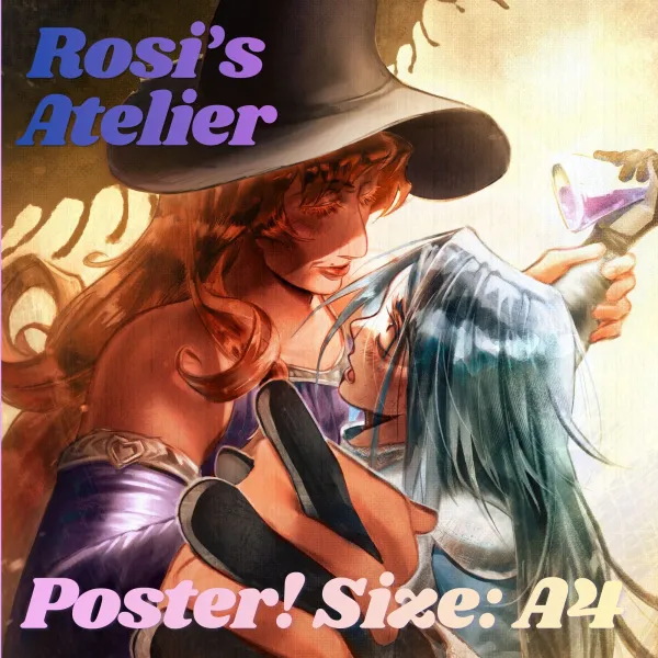 Katelyn and Lucinda - Aphmau Fan A4 Art Print - Poster - Aphmau Diaries (MCD)