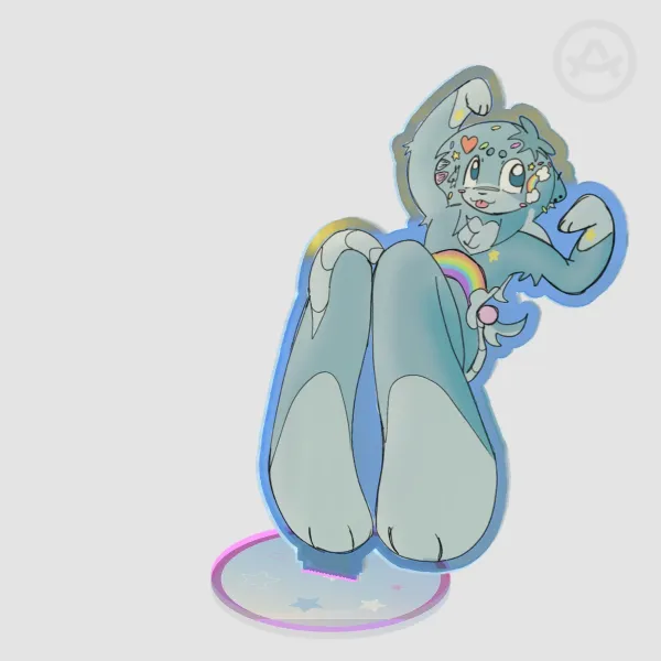 Chomps Rainbow Acrylic Standee