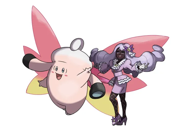 Jacinthe and Mega Clefable