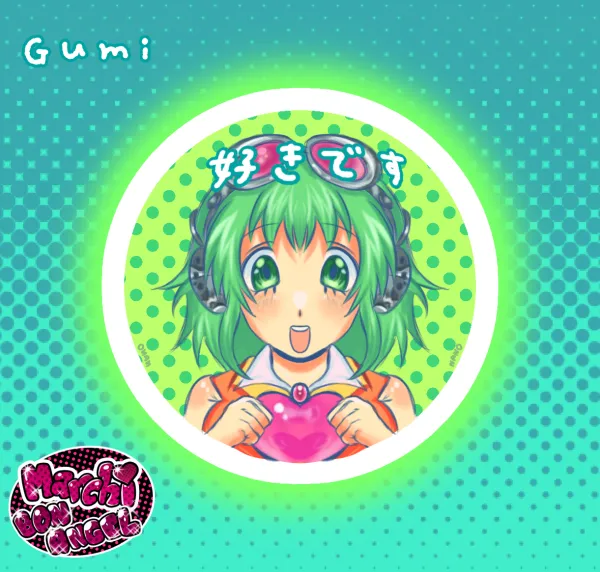 Gumi Holographic Badge