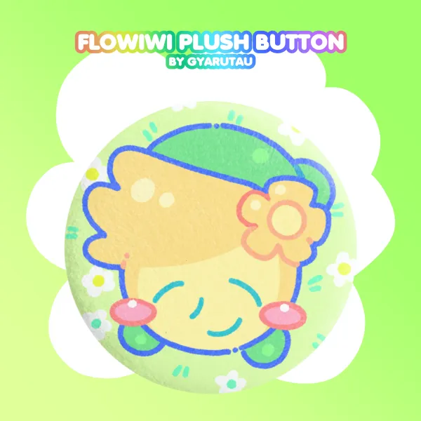 Flowery (Flowiwi) Plush Badge