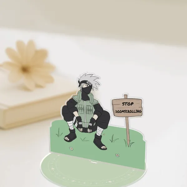 Kakashi Stop Doomscrolling! Acrylic Standees