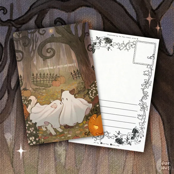 Feline Spirits Postcard
