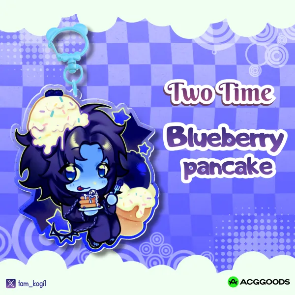 Two Time - Dessert Keychain