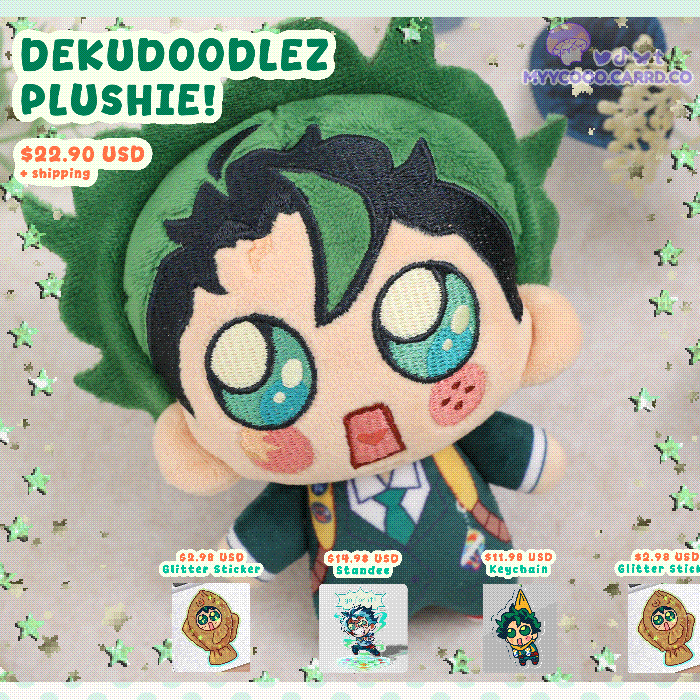 Deku Friend Plushie (Dekudoodlez)