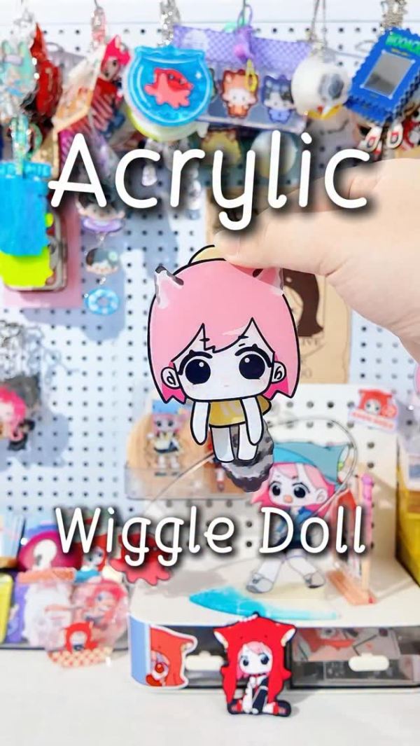 Inspired by paper wiggle doll,who came up this idea?