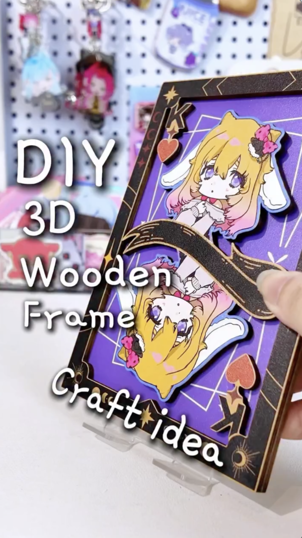 DIY 3D Wooden Frame
