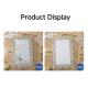 Custom Holographic Liquid Sliver Lace Postcards