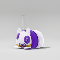 Puffy Plush Keychains