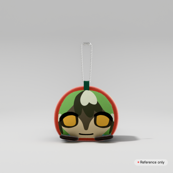 Parrotx2 Mochikororin Plush Keychain