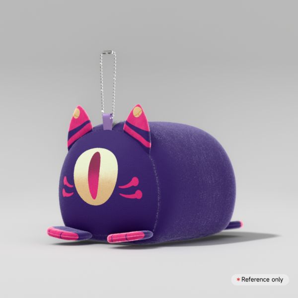Squeaking Phantom Plush Keychain