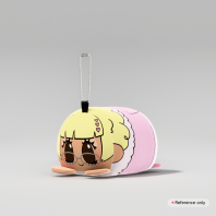 July - 7cm Squeaky Plush Keychain