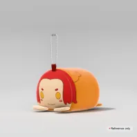leo mochikororin plush keychain