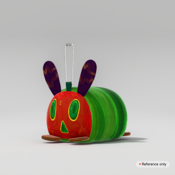 Chonky Caterpillar - The Very Hungry Caterpillar 🐛 🍎 Mochikororin Plush Keychain