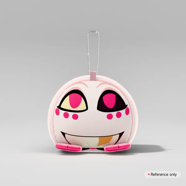 Angel Dust Mochikororin Plush Keychain